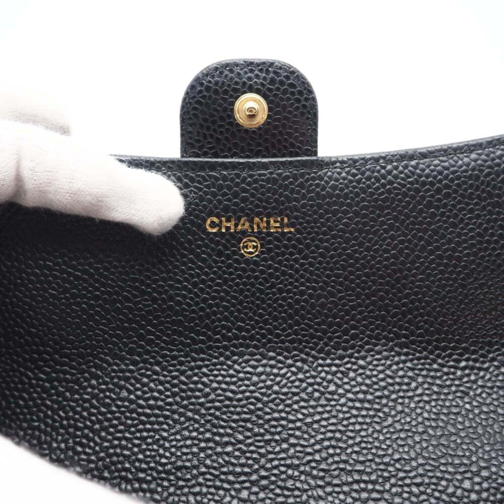 CHANEL Black Caviar Leather Wallet - Picture 13 of 14
